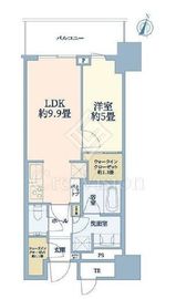 パークタワー西新宿 1613 間取り図