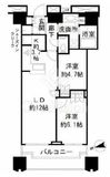 富久クロスコンフォートタワー(Tomihisa Cross)  31階 間取り図