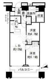 富久クロスコンフォートタワー(Tomihisa Cross)  31階 間取り図