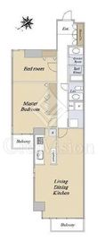 六番町ガーデン 5階 間取り図