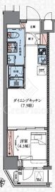 CREATIF蔵前 601 間取り図