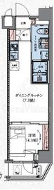 CREATIF蔵前 1002 間取り図