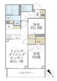 La Perla Meguro-HigashiyamaⅡ 201 間取り図