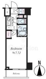 フェニックス品川小山 4階 間取り図
