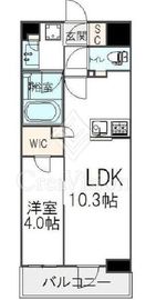 オープンレジデンシア新宿ザ・ハウス 1階 間取り図