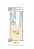 ドゥーエ新横浜 507 間取り図