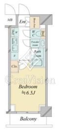 ドゥーエ新横浜 508 間取り図