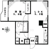 グランドハイツ落合 2階 間取り図