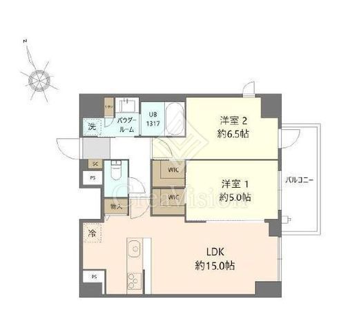 ダーシャモリ 901 間取り図