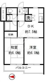ライオンズマンション新宿原町 3階 間取り図