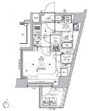 RELUXIA TERRACE横濱吉野町 (リルシアテラス横濱吉野町) 9階 間取り図