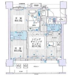 セルアージュ西横浜クリエール 2階 間取り図