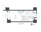 ZOOM市谷本村町 4階 間取り図