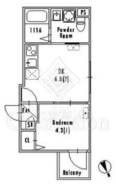 GRAN PASEO下北沢Ⅲ (グランパセオ下北沢3) 304 間取り図
