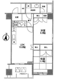 K's新中野 403 間取り図