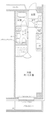 プライムアーバン豊洲 113 間取り図