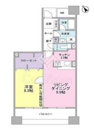 アーバンライフ月島駅前 1212 間取り図