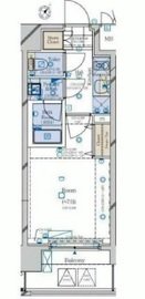 コンシェリア豊洲マスターズヴィラ 11階 間取り図