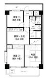 キャッスルマンションヨコハマ高島台 101 間取り図
