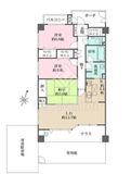センチュリーハイツ西馬込 1階 間取り図