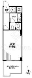 DIKマンション新橋 4階 間取り図