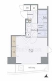 パレステュディオ五反田 7階 間取り図