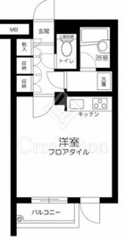 マイキャッスル高輪台 2階 間取り図
