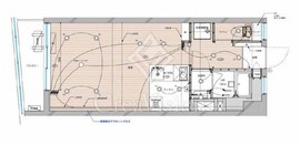 サードリハイツ本館 3階 間取り図