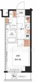 エストゥルース横浜吉野町Ⅱ 204 間取り図