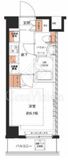 エストゥルース横浜吉野町Ⅱ 305 間取り図