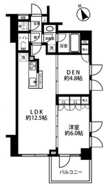 フォレシティ富ヶ谷 501 間取り図