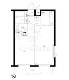 ルーブル新宿西落合七番館 5階 間取り図
