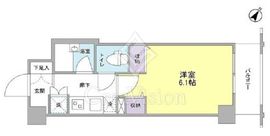 ジェイフラッツ初台 604 間取り図