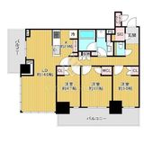 パークタワー西新宿 7F2 間取り図