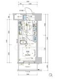 メインステージ横濱関内 8階 間取り図