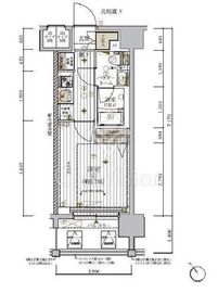 メインステージ東神奈川 4階 間取り図