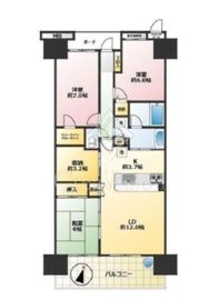 ソラネットシティ 8階 間取り図