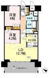 リーラ横浜川和町 610 間取り図