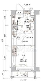 ARCOBALENO KAMEIDOⅡ (アルコバレーノ亀戸Ⅱ) 2階 間取り図