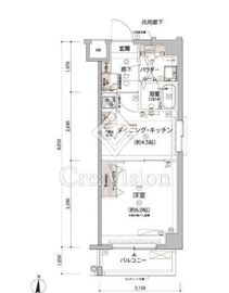 ARCOBALENO KAMEIDOⅡ (アルコバレーノ亀戸Ⅱ) 4階 間取り図