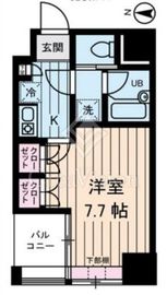 アムス馬喰町 5階 間取り図