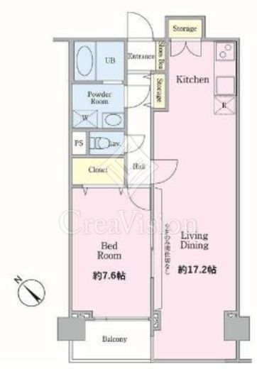 T's garden八丁堀 (ティーズガーデン八丁堀) 803 間取り図