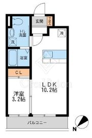 JMFレジデンス新横浜 502 間取り図