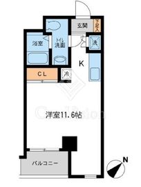 JMFレジデンス新横浜 812 間取り図
