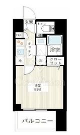 ARCOBALENO MUSASHIKOSUGI (アルコバレーノ武蔵小杉) 3階 間取り図