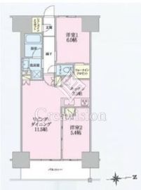 トラープランド翠命館 1203 間取り図