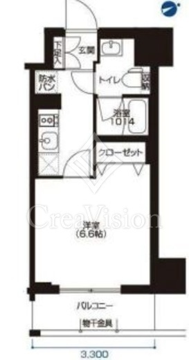 アーバネックス大森 503 間取り図