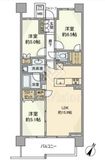 プラウドシティ新川崎 2階 間取り図