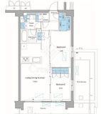 ルフォンプログレ高田馬場ノース 501 間取り図
