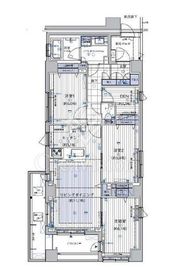 ランドステージ文京千石 3階 間取り図